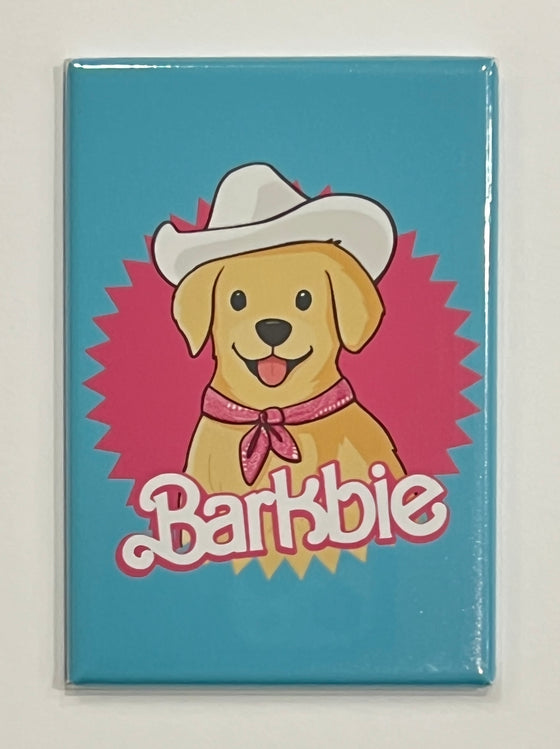 "Barkbie" Magnet