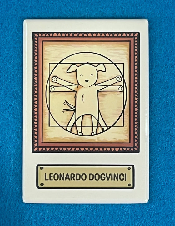 "Leonardo DogVinci" Magnet - Shop NAVC