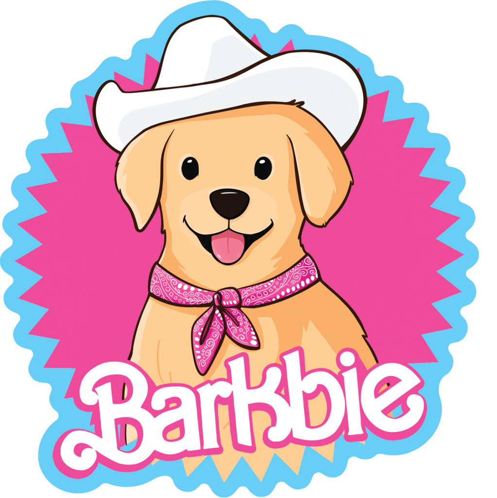 "Barkbie" Sticker