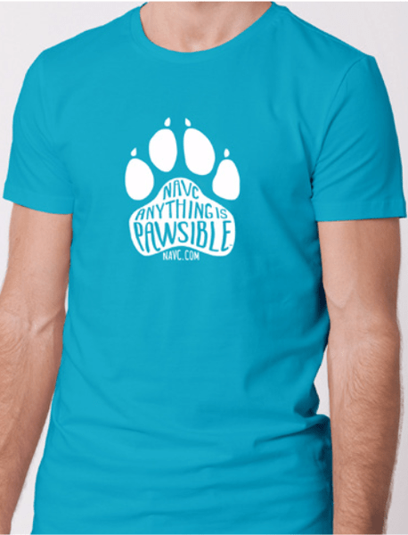 "Anything is Pawsible" T-Shirt - Shop NAVC