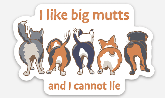 "I Like Big Mutts" Magnet - Shop NAVC
