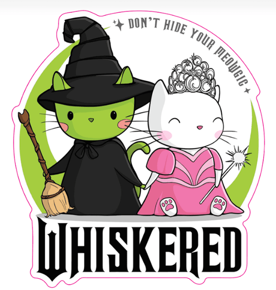 "Whiskered" Sticker - Shop NAVC